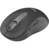Logitech M650 Signature  Bluetooth Wireless Mouse Graphite, Silent Clicks, 5 Programmable Buttons, SmartWheel Scrolling, 400 DPI, 10m Range, Logi Bolt & Bluetooth, 24-Month Battery Life