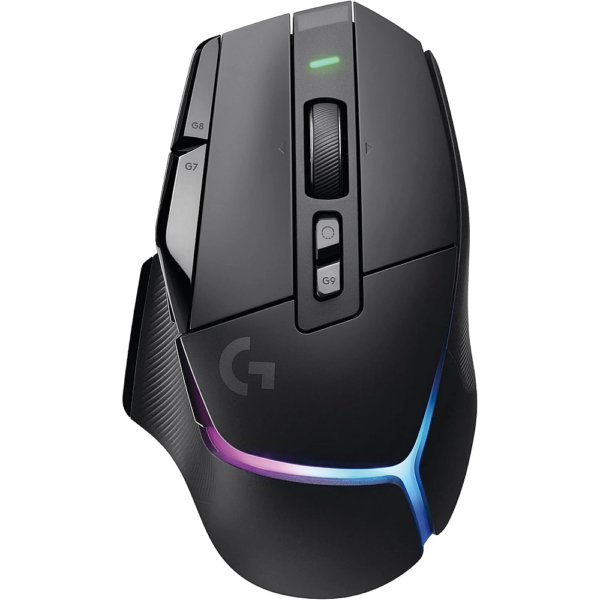 Logitech G502 X Lightspeed Plus Wireless RGB Gaming Mouse – LIGHTFORCE Hybrid Switches, HERO 25K Sensor, LIGHTSYNC RGB – PC/macOS/Windows – Black