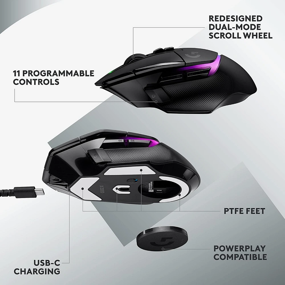 Logitech G502 X Plus Lightspeed Wirelessbig