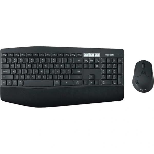 Logitech MK850 Performance Wireless Keyboard and Mouse Combo Black, Bluetooth Smart, 2.4GHz Wireless Connection, 1000 Dpi Sensor, 8 Buttons, ARA Layout Black