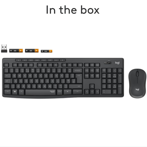 Logitech MK295 Wireless Keyboard and Mouse2