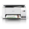 Epson EcoTank L3256 Home Ink Tank Printer – A4, Colour, 3-in-1 with WiFi & SmartPanel App Connectivity, White, Compact
