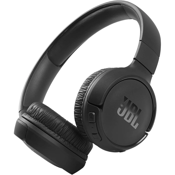 JBL TUNE T510BT Wireless On-Ear Headphones – Bluetooth, Comfortable Design, 35 Hours Battery, Deep Bass Sound, Black