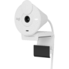 Logitech Brio 300 Full HD Webcam - Privacy Shutter, Noise-Canceling Mic, USB-C, Certified for Zoom/Teams/Meet, Auto Light Correction - Off-White