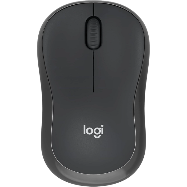 Logitech M240 Silent Bluetooth Mouse Graphite – Wireless, Compact, 18-Month Battery, Silent Clicks, Multi-OS Compatibility, Smooth Tracking