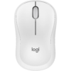Logitech M240 Silent Bluetooth Mouse White – Wireless, Compact, 18-Month Battery, Silent Clicks, Multi-OS Compatibility, Smooth Tracking