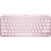 Logitech MX Keys Mini Wireless Illuminated Keyboard Rose– Compact, Backlit, Multi-OS, Bluetooth, USB-C, Metal Build