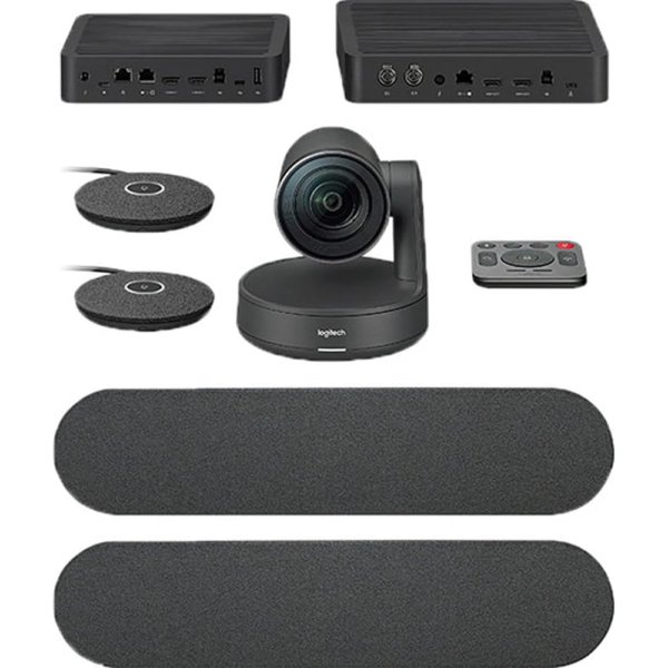 Logitech Rally Plus 960-001242 Conference Cam System - Premium Ultra-HD Video with Auto Camera Control for Meetings & Collaboration Logitech Rally Plus 960-001242 Conference Cam System - Premium Ultra-HD Video with Auto Camera Control for Meetings & Collaboration