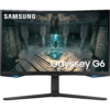 Samsung Odyssey G6 LS32BG650EUXXU 32 Inch Curved Smart Gaming Monitor – QHD 240Hz, 1ms, FreeSync Premium Pro, HDR600, HDMI 2.1, Height Adjust, Smart TV Platform