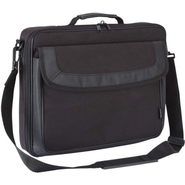 Targus Classic 15-15.6" Clamshell Laptop Case - Protective Sleeve for Laptops Up to 15.6 Inches - Lightweight & Durable - Black Targus Classic 15-15.6" Clamshell Laptop Case - Protective Sleeve for Laptops Up to 15.6 Inches - Lightweight & Durable - Black