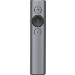 Logitech Spotlight Presentation Remote – Wireless Presenter with Laser Pointer, Digital Highlighting, Bluetooth, 30m Range, USB-C Charging – Slate