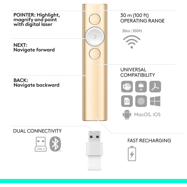 logitech-spotlight-presentation-remote-gold1
