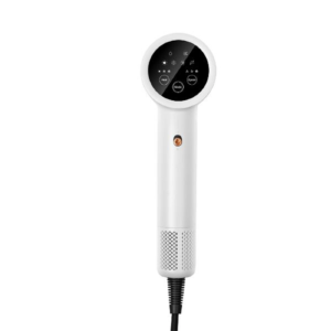 JIMMY F7 Ultra Fast Dry Hair Dryer – Nano Water Ions, Smart Touch Screen, 1800W High-Speed Motor, Ionic Care | White