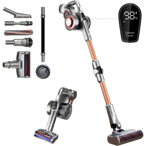 Jimmy H9 Pro Cordless Vacuum Cleaner – 600W Motor, 25Kpa Suction, 80min Runtime, Flexible HEPA Stick with Removable Battery & Charging Base