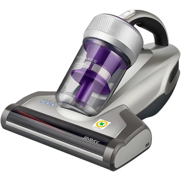 Jimmy JV35 UV Bed Vacuum Cleaner – 700W Powerful Suction, 245mm Wide Nozzle, UV-C Disinfection, Hot Wind Sterilization, Fine Steel Mesh Filter | JV35-UV