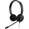Jabra Evolve 20 MS Stereo Wired Headset – Passive Noise Cancellation, Foam Ear Cushions, USB-C/A Connectivity – Black | 4999-823-169 | RKN Computers UAE