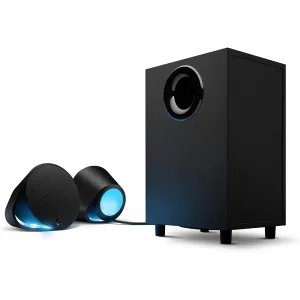 Logitech G560 2.1 Gaming Speaker System – 7.1 DTS:X Surround Sound, 240W Peak Power, RGB Lightsync, Multi-Device with Bluetooth, USB & 3.5mm – PC/Mac/Smartphone | RKN Computers UAE