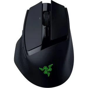 Razer Basilisk Mobile Wireless Gaming Mouse – Ergonomic, 10 Programmable Buttons, HyperScroll, Gen-3 Optical Switches, Long Battery Life, USB-C, Bluetooth/2.4GHz – Black | UAE