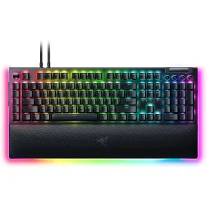 Razer BlackWidow V4 Pro Wired Mechanical Gaming Keyboard – Yellow Switches, Linear & Silent, Programmable Macros, Chroma RGB | UAE