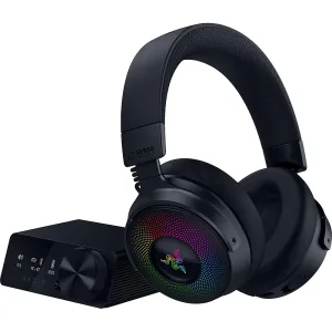 Razer Kraken V4 Pro Wireless Gaming Headset – OLED Hub, HD Haptics, Wideband Mic, Multi-Platform (PC, Mac, PS5, Switch, Steam Deck, Mobile) | UAE