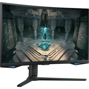 Samsung Odyssey G6 32-Inch Curved QHD 240Hz Gaming Monitor with Built-in Speakers, HDMI 2.1, DisplayPort – LS32BG650EMXUE | RKN Computers UAE