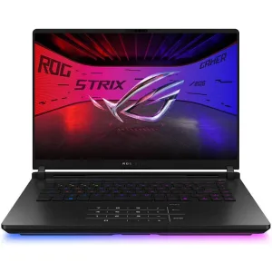ASUS ROG Strix SCAR 16 2025 Gaming Laptop – Core Ultra 9 275HX, 32GB RAM, 1TB PCIe 4.0 SSD, NVIDIA GeForce RTX 5090 16GB, 16" WQXGA 240Hz, Black | G635LX-S5156