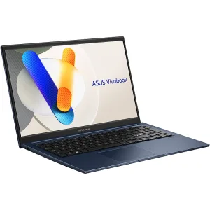 ASUS VivoBook 15 X1504VA-NJ067W Laptop – 13th Gen Intel Core i7-1355U, 16GB RAM, 512GB SSD, 15.6” FHD, Iris Xe Graphics, Windows 11 Home, Quiet Blue, Arabic/English Keyboard, 90NB10J1-M01NS0 | 1 Year Warranty