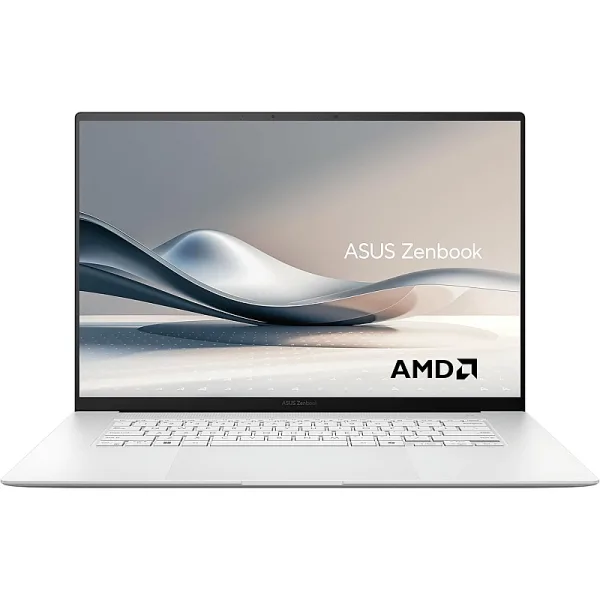 asus-zenbook-s-16-oled-ai-laptop ASUS Zenbook S 16 OLED AI Laptop 16 Inch 3K 120Hz | AMD Ryzen AI 9 HX370, 32GB RAM, 2TB SSD, Windows 11 Home – Scandinavian White | UM5606WA-RK233W – RKN Computers UAE