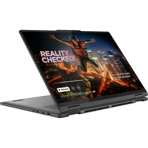 Lenovo Yoga 7i 2-in-1 161ML9 Laptop – Intel Core Ultra 7 155U, AI Boost, 16GB RAM, 1TB SSD, 16” WUXGA Touchscreen, Backlit Keyboard – Storm Grey | 83DL0002US