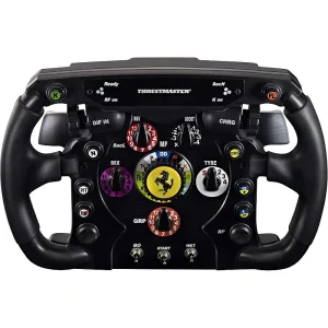 Thrustmaster Ferrari F1 Wheel Add-On – Officially Licensed, F1-Style Racing Wheel with Push & Pull Shifters, Rubber-Textured Grip, Quick Release System – Black | TM-WHL-ADDON-FRARI