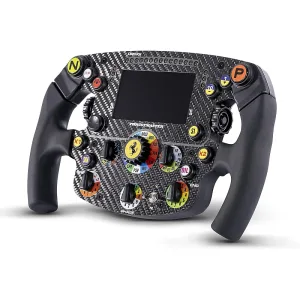 Thrustmaster Ferrari SF1000 Edition Formula Wheel Add-On, 25 Action Buttons, 4.3 Inch IPS Display, Official Replica Steering Wheel for PC, PlayStation & Xbox | TM-WHL-ADDON-FRRI-SF1000/4060172