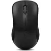 Rapoo 1620 Wireless Optical Mouse – 2.4GHz, 1000 DPI Precision, USB Receiver, Long Battery Life, Ambidextrous Design – Black