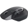 Rapoo MT760L Multi-Mode Wireless Optical Mouse – 2.4GHz, Bluetooth, Dongle, 10 Buttons, Side Scroll-Wheel, Adjustable 4000 DPI, Up to 10m Range, Black | 12831