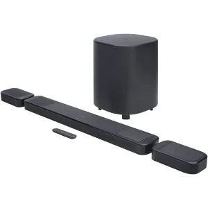 JBL BAR-1000MK2 7.1.4 Channel Soundbar with Detachable Wireless Speakers, 960W Power Output, Dolby Atmos & DTS:X, 10 Inch Wireless Subwoofer, MultiBeam 3.0, Black | JBLBAR1000MK2